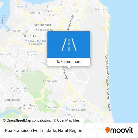 Rua Francisco Ivo Trindade map