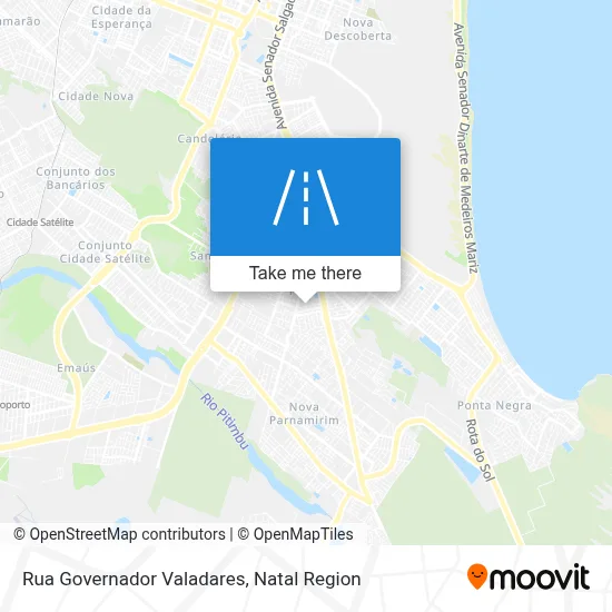 Rua Governador Valadares map