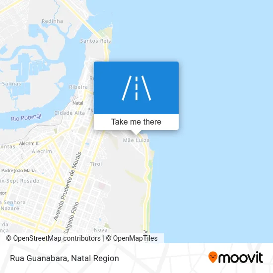 Rua Guanabara map