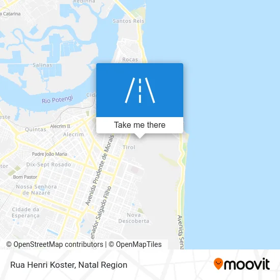 Rua Henri Koster map