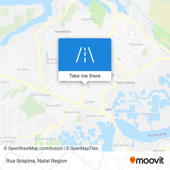 Rua Ibiapina map