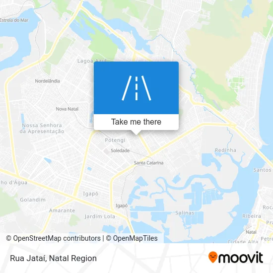 Rua Jataí map