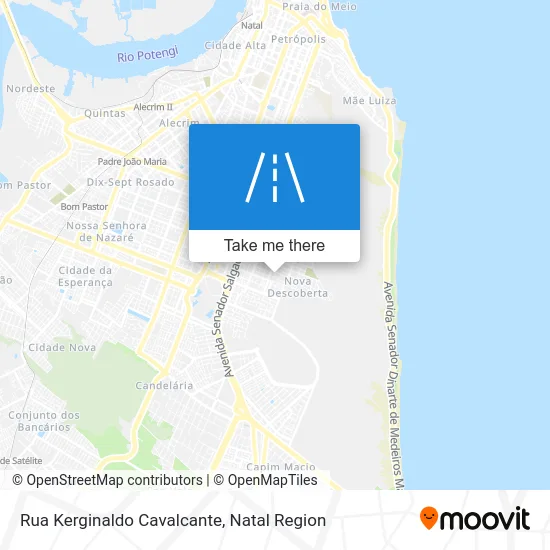 Rua Kerginaldo Cavalcante map