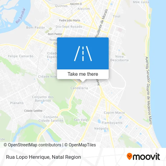 Rua Lopo Henrique map