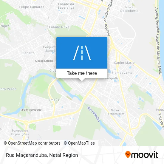 Rua Maçaranduba map