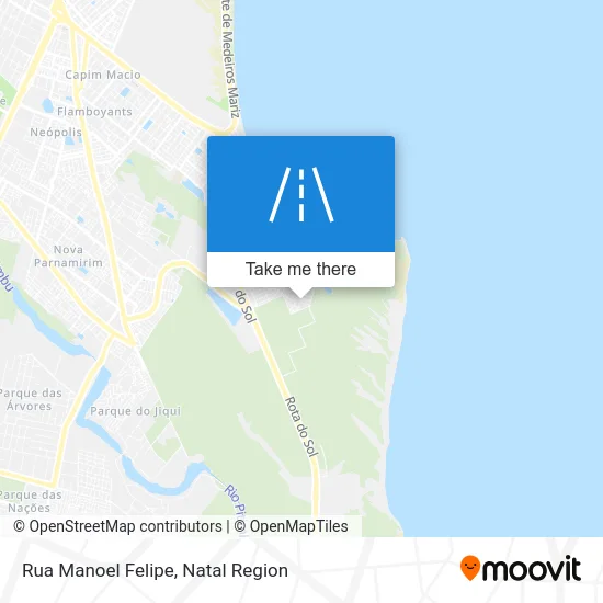 Rua Manoel Felipe map
