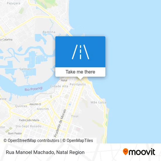 Rua Manoel Machado map