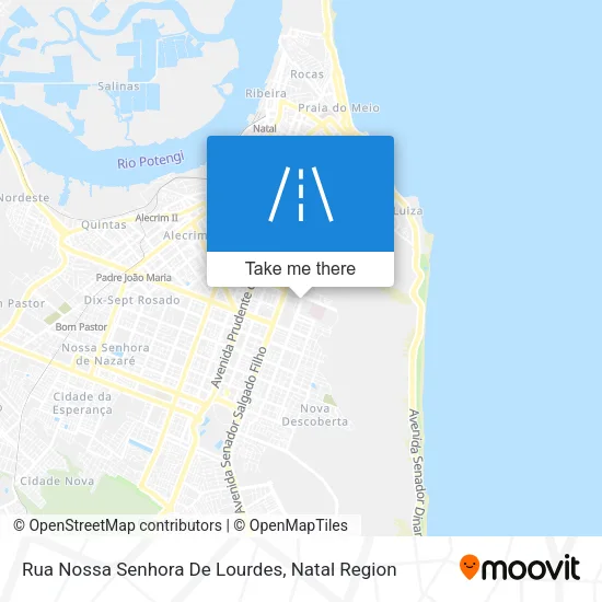 Rua Nossa Senhora De Lourdes map
