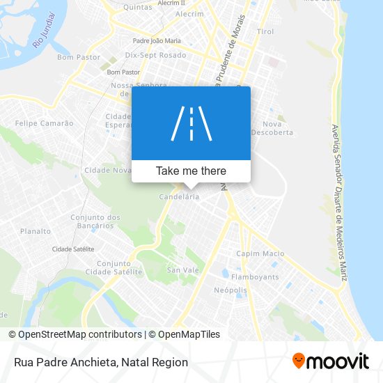 Rua Padre Anchieta map