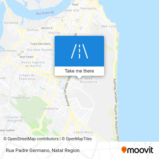 Rua Padre Germano map