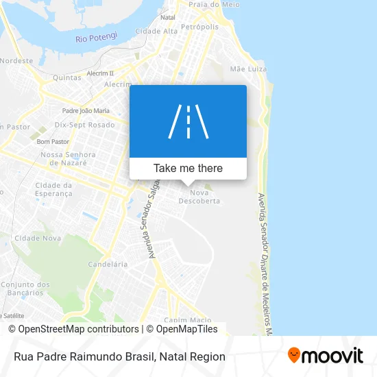Rua Padre Raimundo Brasil map