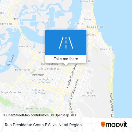Rua Presidente Costa E Silva map