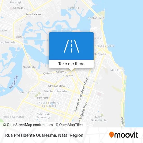 Rua Presidente Quaresma map