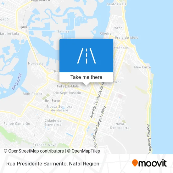 Rua Presidente Sarmento map