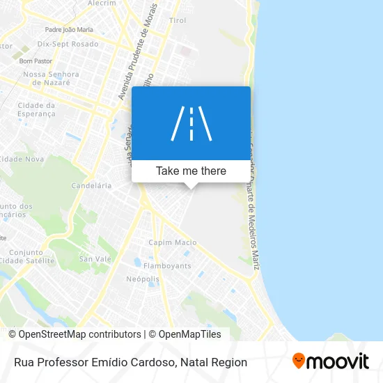 Rua Professor Emídio Cardoso map