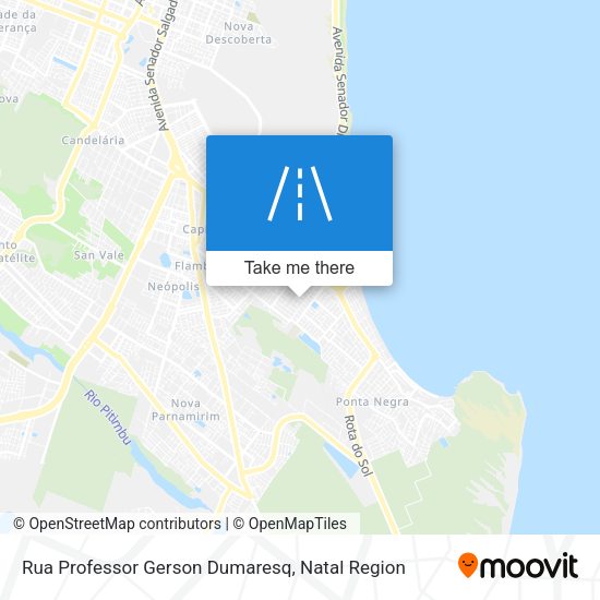 Rua Professor Gerson Dumaresq map