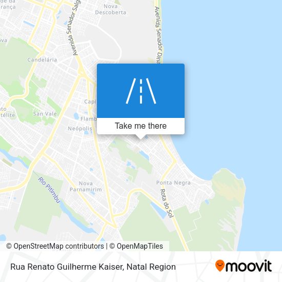 Rua Renato Guilherme Kaiser map