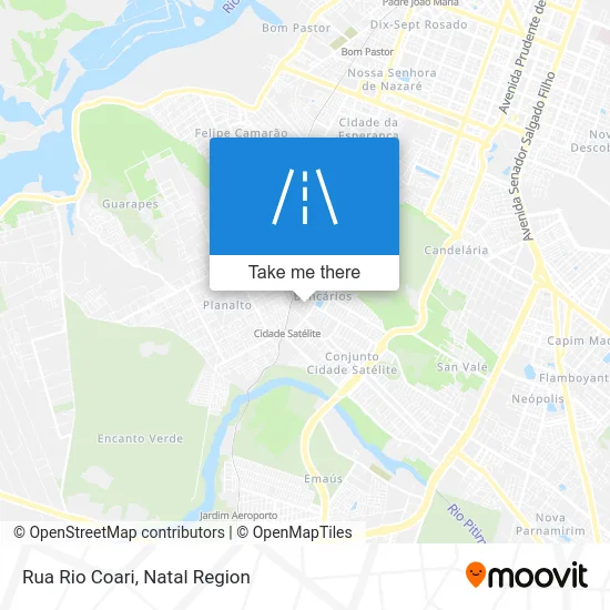 Rua Rio Coari map