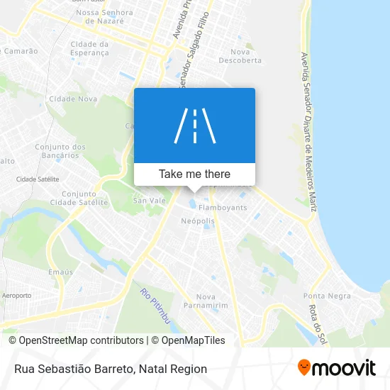 Rua Sebastião Barreto map