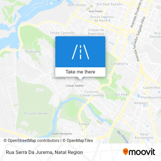 Rua Serra Da Jurema map