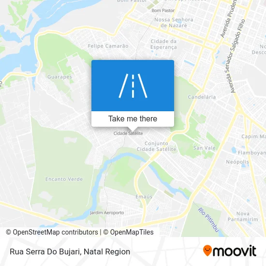 Rua Serra Do Bujari map