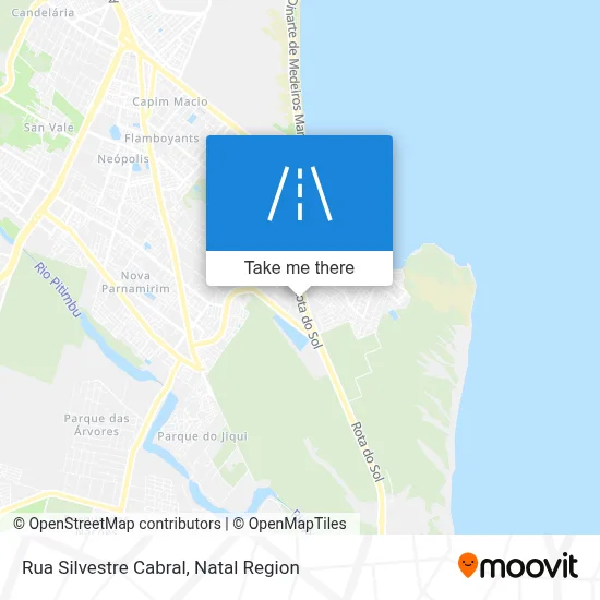 Rua Silvestre Cabral map