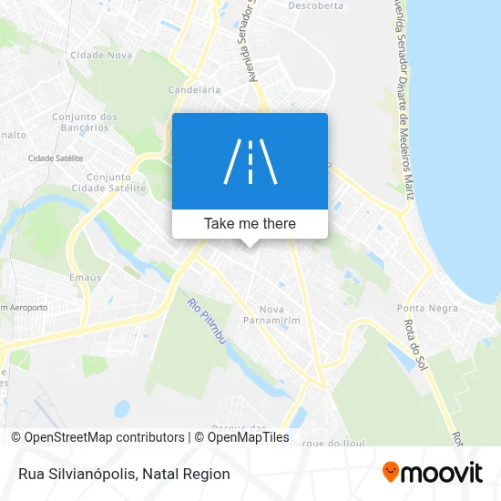Rua Silvianópolis map