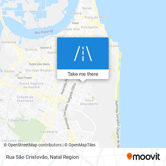 Rua São Cristovão map