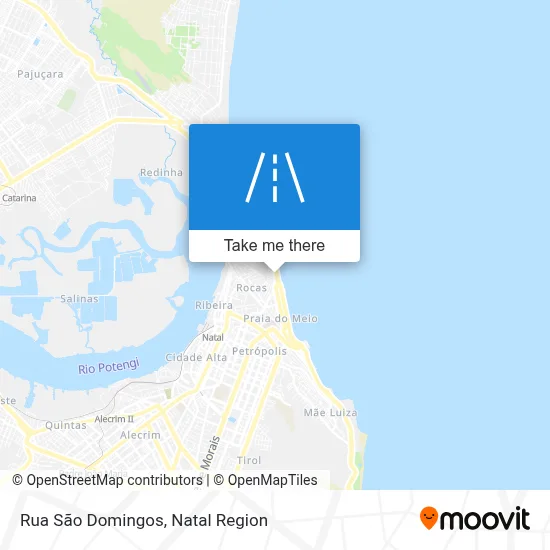 Rua São Domingos map