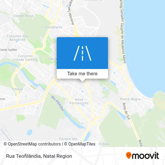 Rua Teofilândia map