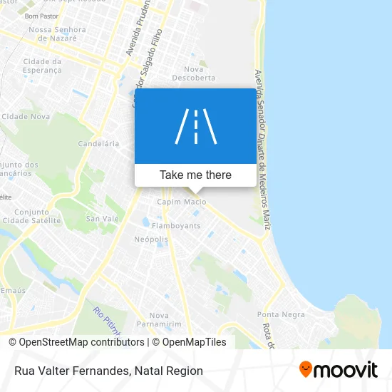 Rua Valter Fernandes map
