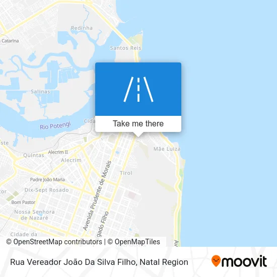 Rua Vereador João Da Silva Filho map