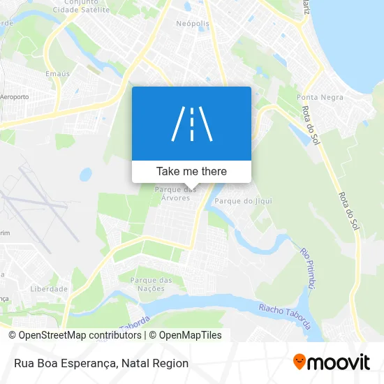 Rua Boa Esperança map