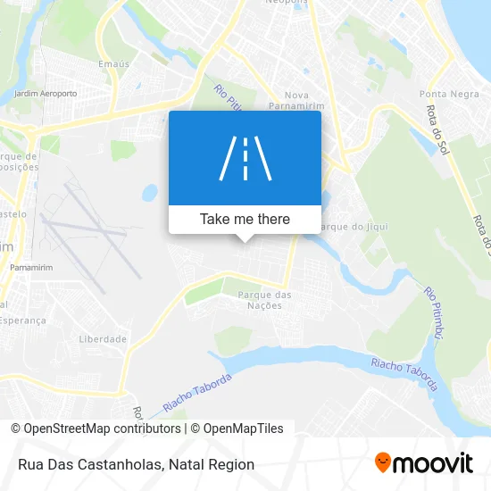 Rua Das Castanholas map