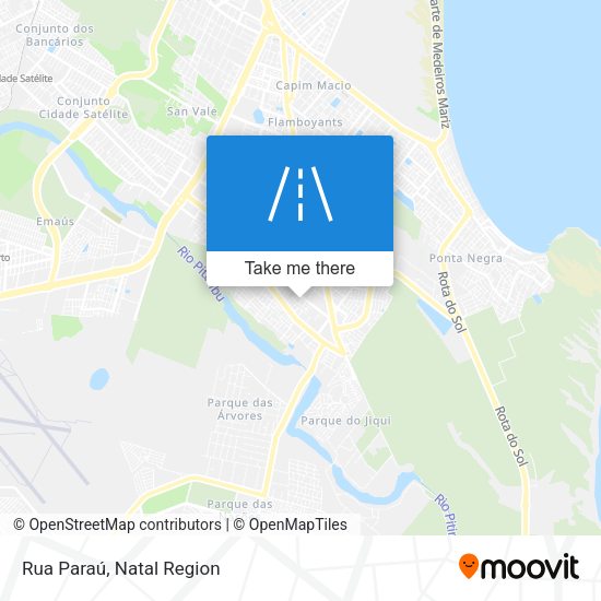 Rua Paraú map