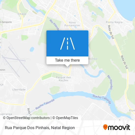 Rua Parque Dos Pinhais map