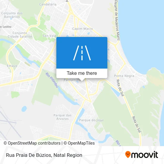 Rua Praia De Búzios map