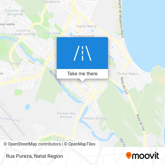 Rua Pureza map