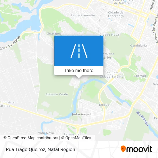 Rua Tiago Queiroz map