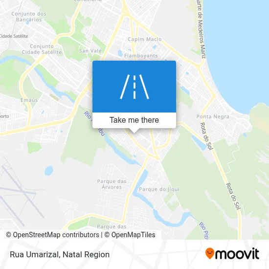 Rua Umarizal map