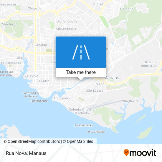 Mapa Rua Nova