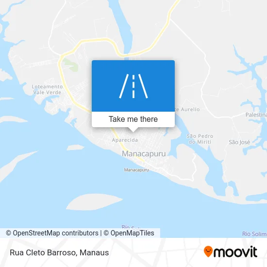 Rua Cleto Barroso map