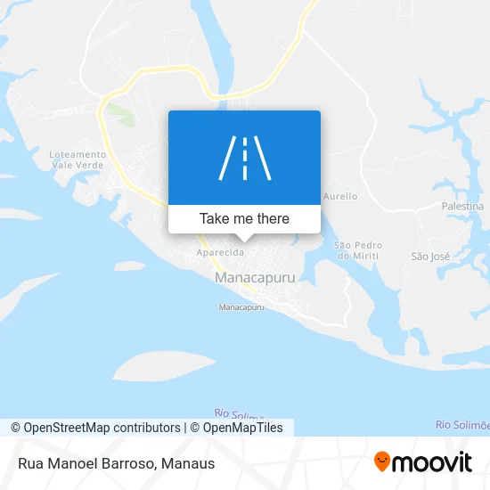 Rua Manoel Barroso map