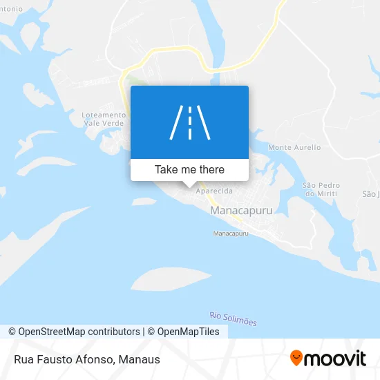 Rua Fausto Afonso map