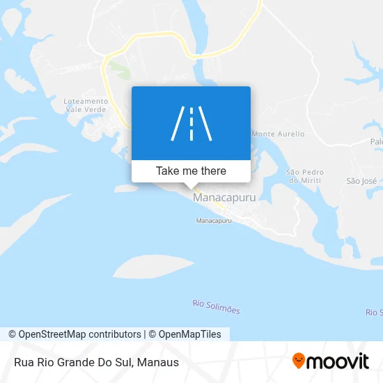 Rua Rio Grande Do Sul map