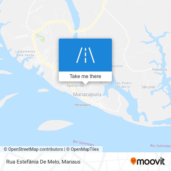 Rua Estefânia De Melo map