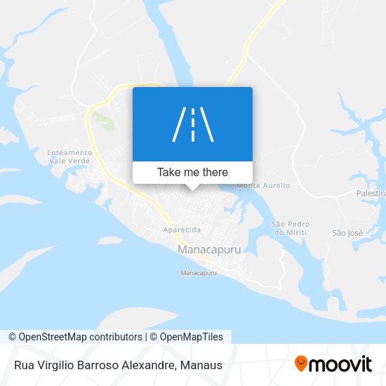 Rua Virgilio Barroso Alexandre map
