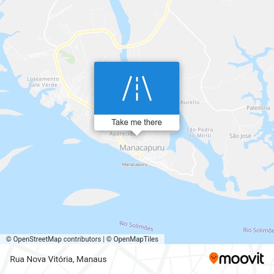 Rua Nova Vitória map