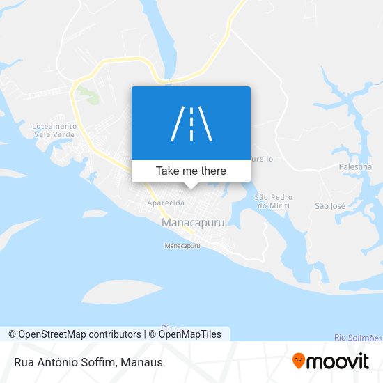 Rua Antônio Soffim map
