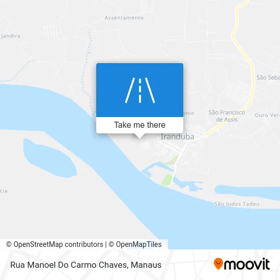 Rua Manoel Do Carmo Chaves map